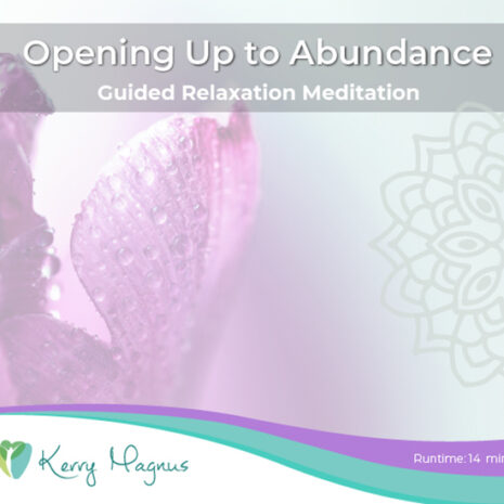 Opening Up to Abundance Opening Up to Abundance